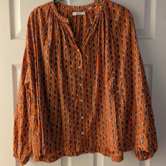 Doen Jane Blouse In Calico Canyon Blooms Medium - Picture 3 of 7